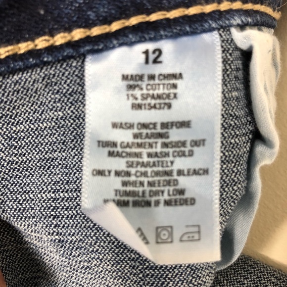 Aeropostale High Waisted Blue Jeans Size 12 - Picture 13 of 16